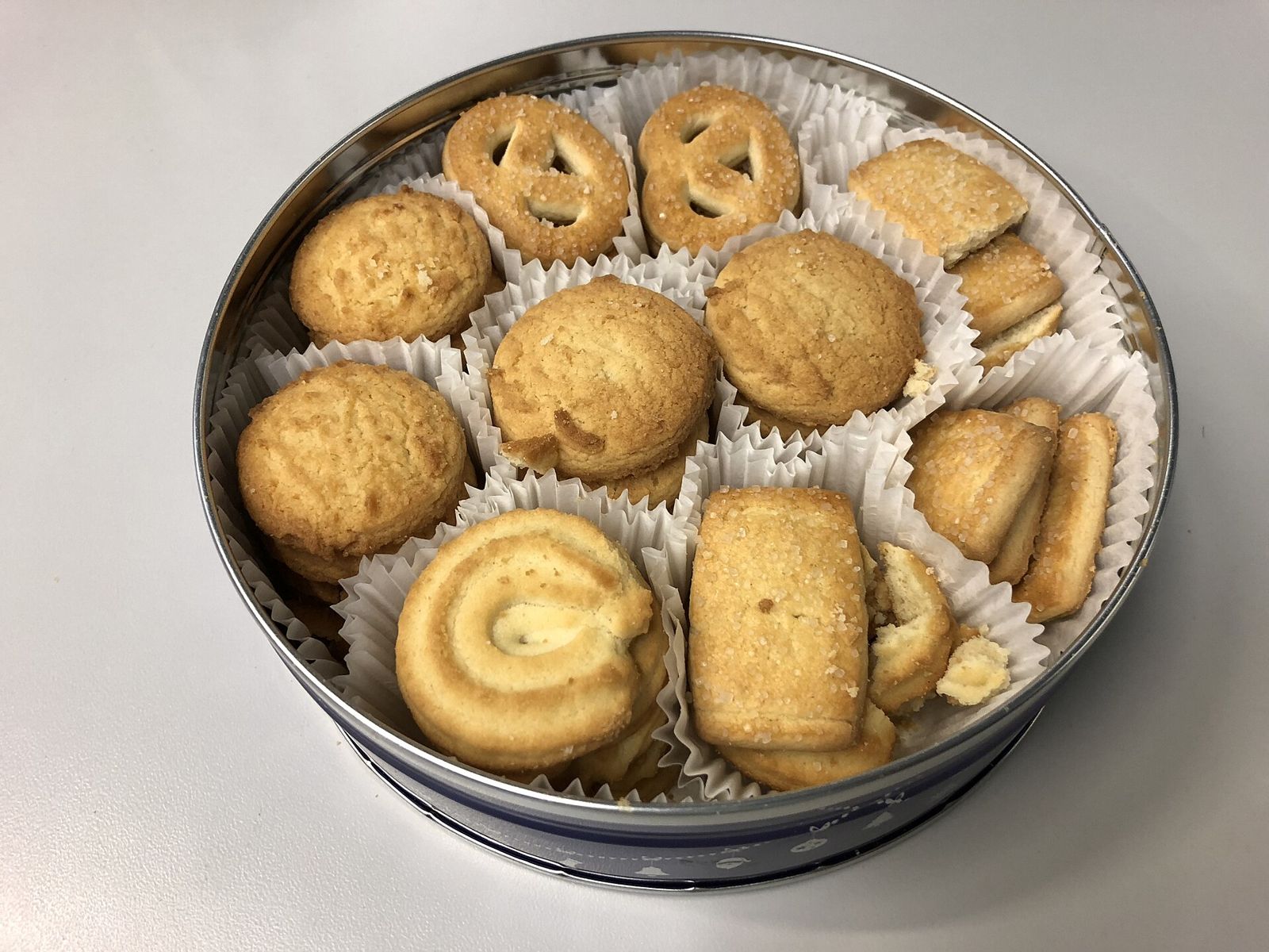 Bánh quy bơ bắt hoa