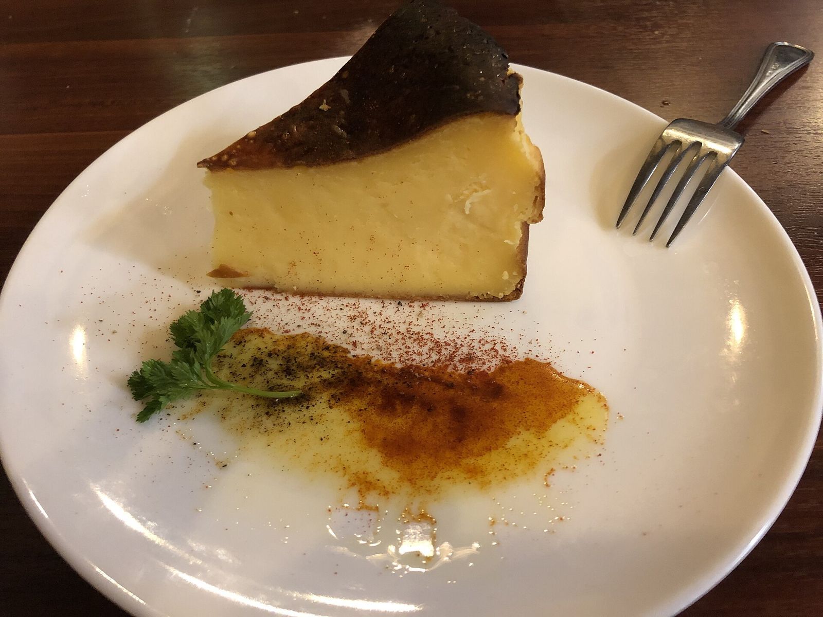 Basque burnt cheesecake