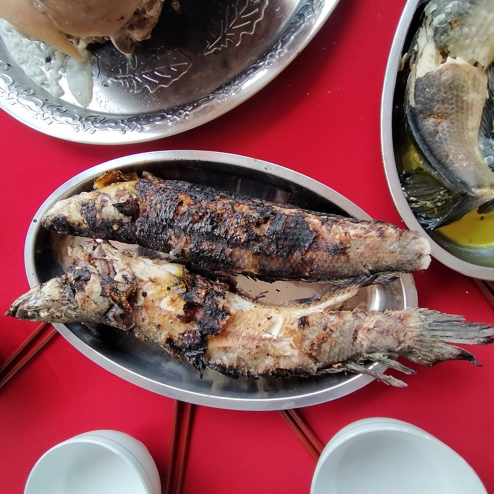 Cá lóc nướng trui