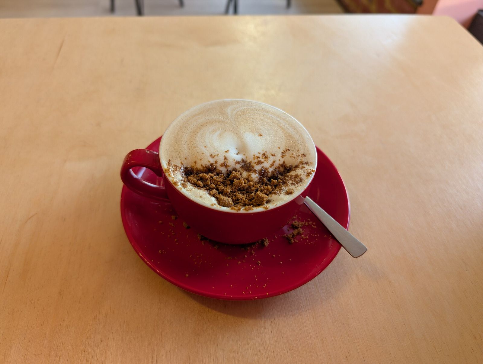 Latte sữa yến mạch