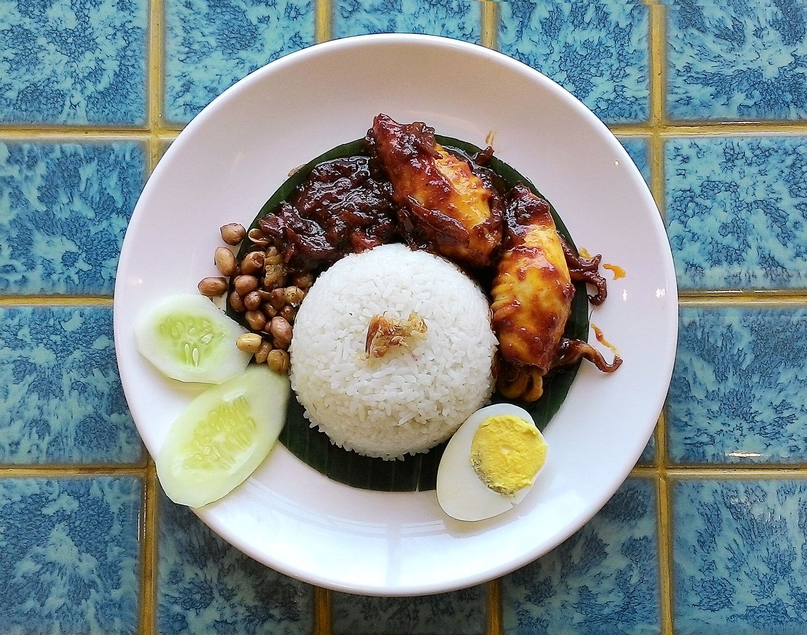 Cơm nước cốt dừa nasi lemak