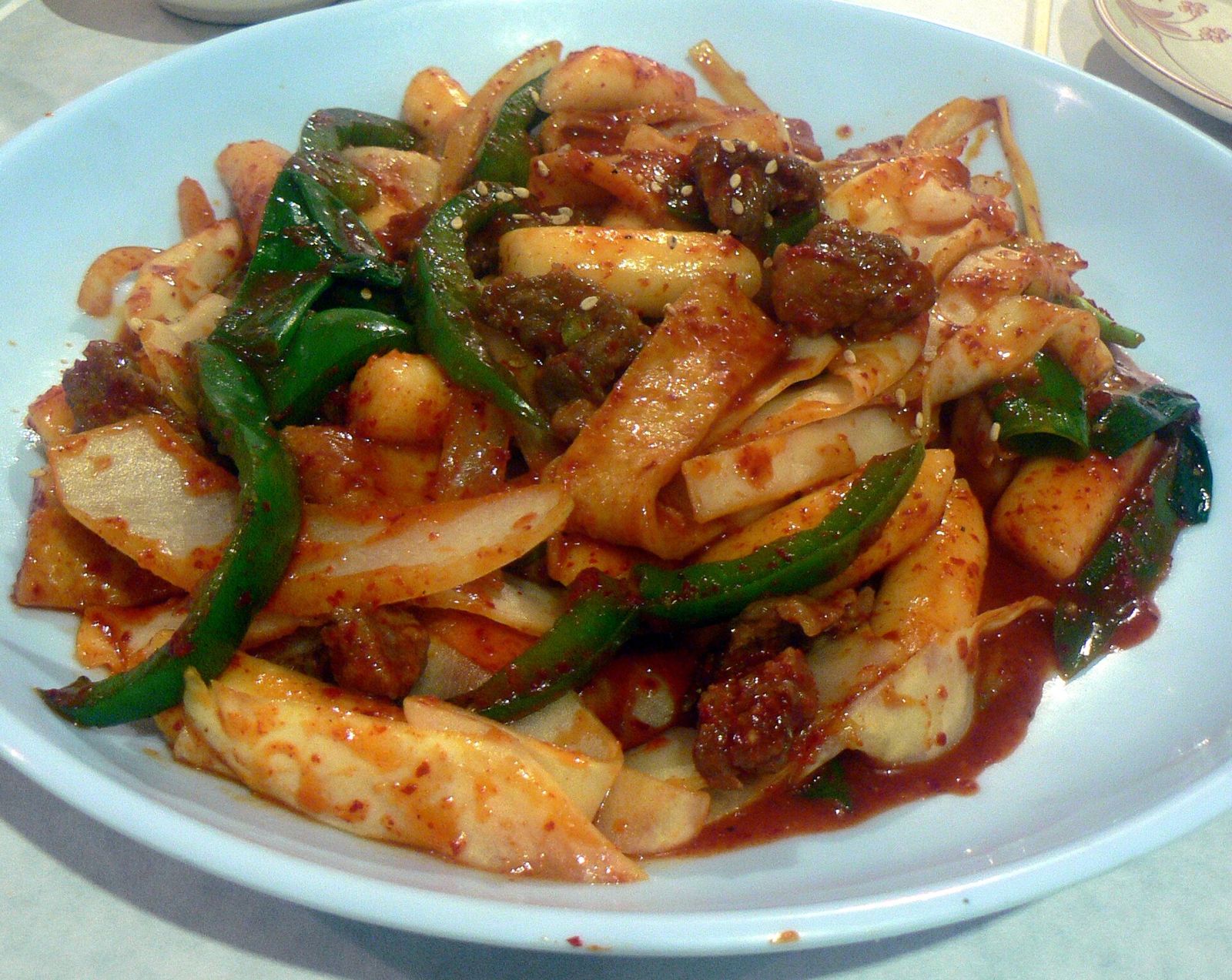 Tokbokki sốt cay