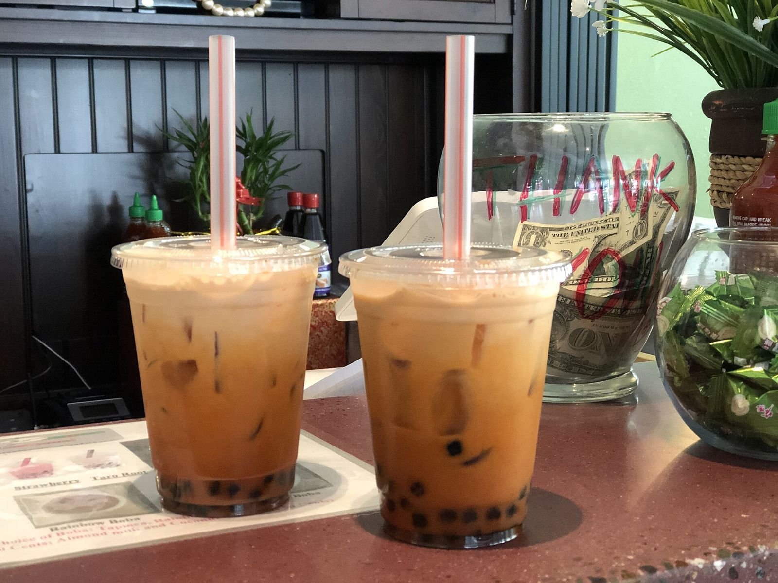 Trà sữa kem trứng nướng
